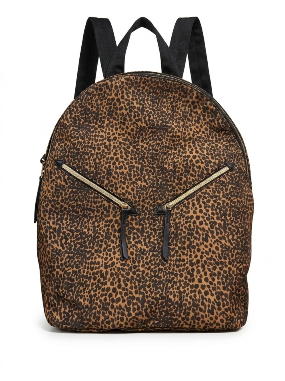 Leopard Print Women's Backpack - Brown Animal Print
